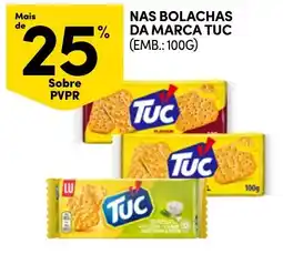Continente nas bolachas da marca tuc promoção