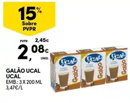 Continente Galão Ucal promoção