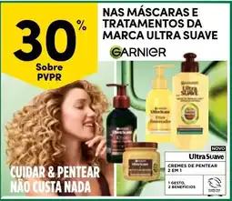Continente Nas máscaras e tratamentos da marca ultra suave promoção