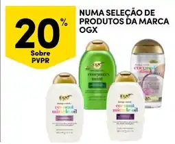 Continente Numa seleção de produtos da marca ogx promoção