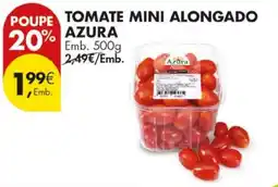 Pingo Doce tomate mini alongado azura promoção