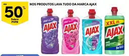 Continente nos produtos lava tudo da marca ajax promoção
