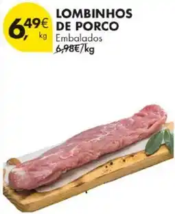 Pingo Doce lombinhos de porco promoção