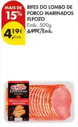 Pingo Doce bifes do lombo de porco marinados elpozo promoção