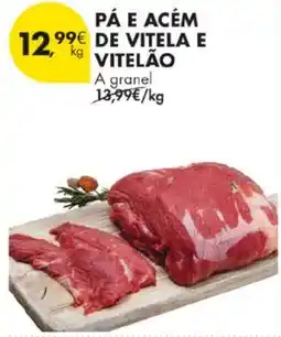 Pingo Doce Pá e acém de vitela e vitelão promoção