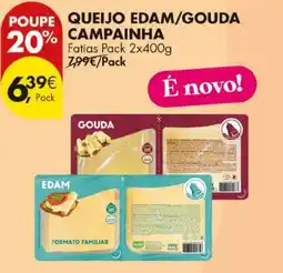 Pingo Doce Queijo edam/gouda campainha promoção