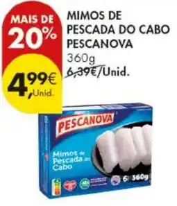 Pingo Doce Mimos de Pescada do Cabo Pescanova promoção