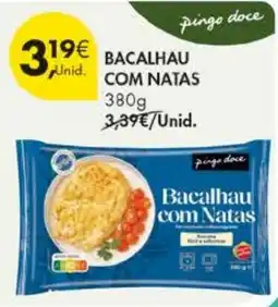 Pingo Doce Bacalhau com Natas promoção