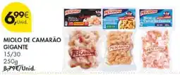 Pingo Doce miolo de camarão gigante pescanova promoção