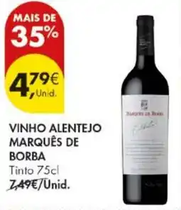 Pingo Doce vinho alentejo marquês de borba promoção