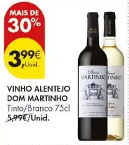 Pingo Doce vinho alentejo dom martinho promoção