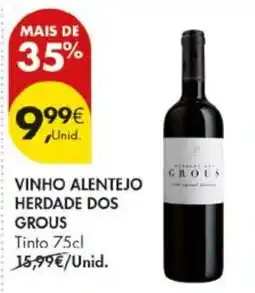 Pingo Doce vinho alentejo herdade dos grous promoção