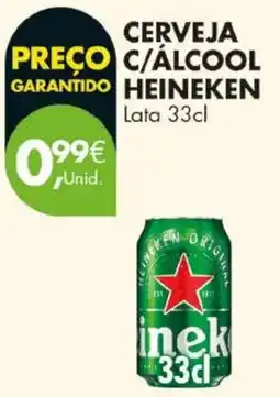 Pingo Doce Cerveja c/álcool heineken promoção