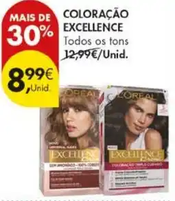 Pingo Doce Coloração excellence promoção