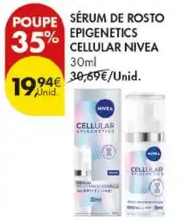 Pingo Doce sérum de rosto epigenetics cellular nivea promoção