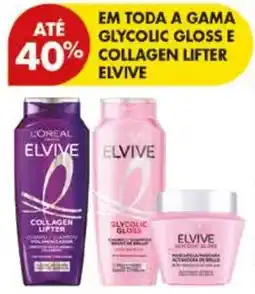Pingo Doce Elvive collagen lifter promoção