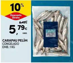 Continente carapau pelím promoção