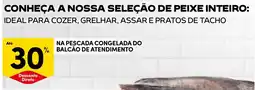 Continente peixe inteiro promoção