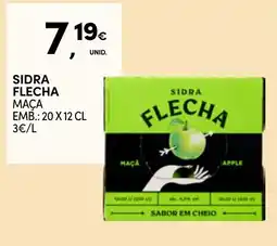Continente Sidra Flecha Maça promoção