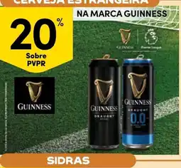 Continente Na marca guinness promoção