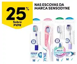 Continente Nas escovas da marca sensodyne promoção