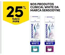 Continente Nos produtos clinical white da marca sensodyne promoção