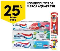 Continente Nos produtos da marca aquafresh promoção