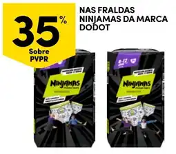 Continente Ninjamas da marca Dodot promoção