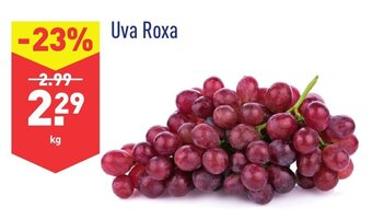 ALDI Uva Roxa promoção