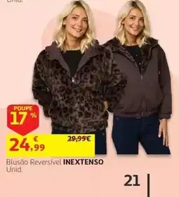 Auchan Blusão Reversível Inextenso promoção