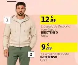 Auchan Casaco de Desporto com Capuz Inextenso promoção