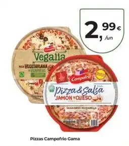 Aqui é fresco Pizzas Campofrio Gama promoção