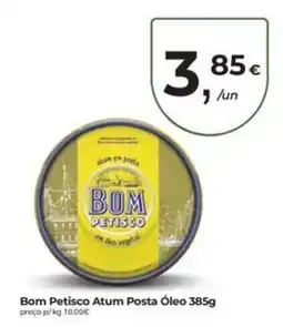 Aqui é fresco Bom Petisco Atum Posta Óleo promoção
