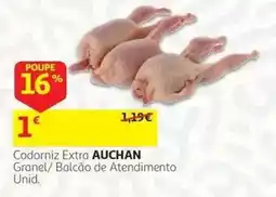 Auchan Codorniz Extra Auchan promoção