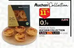 Auchan Pastel de Nata Auchan Collection promoção