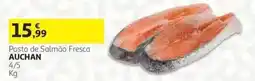 Auchan Posta de salmão fresca auchan promoção