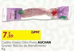 Auchan Coelho Inteiro Olho Preto Auchan promoção
