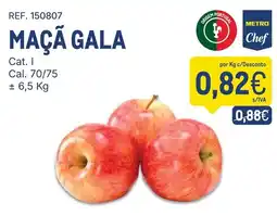 Makro Maçã gala promoção