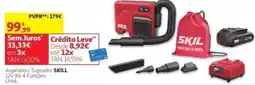 Auchan Aspirador/ Soprador skill 12v kit 4 funções promoção