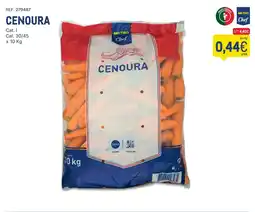 Makro Cenoura metro chef promoção
