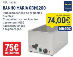 Makro banho maria gbm1200 promoção
