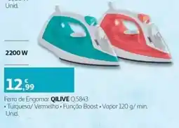 Auchan Ferro de engomar qilive promoção