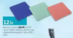 Auchan Balança Corporal Qilive Q5100 promoção