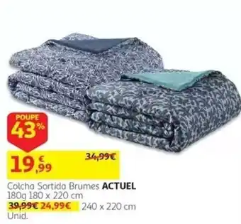 Colcha Sortida Brumes ACTUEL