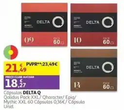 Auchan Cápsulas delta q promoção