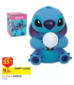 Auchan Candeeiro stitch promoção