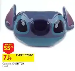 Auchan Caneca 3D Stitch promoção