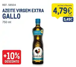 Makro azeite virgem extra gallo promoção