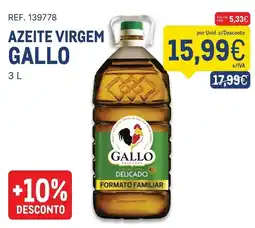 Makro Azeite virgem gallo promoção