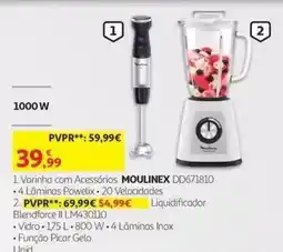 Auchan Varinha com Acessórios Moulinex DD671810 promoção